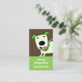 犬の歩くサービス 名刺 (スタンド正面)