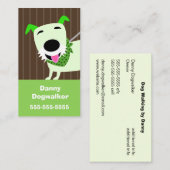 犬の歩くサービス 名刺 (正面/裏面)