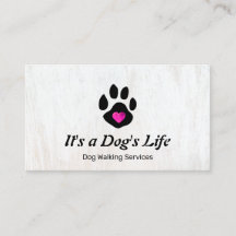 犬の歩くポーとハート