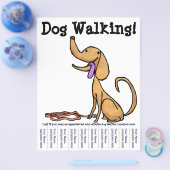 犬の歩く!フライヤー チラシ (シングル)