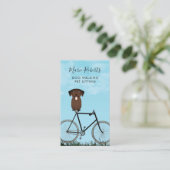 犬の歩く、ペットの座り、猫気に、搭乗 名刺 (スタンド正面)