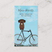 犬の歩く、ペットの座り、猫気に、搭乗 名刺 (正面)