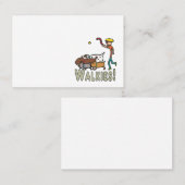 犬の歩く 名刺 (正面/裏面)