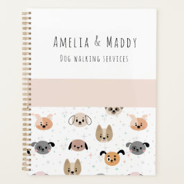 犬の歩く – 若い起業家アポイントメント プランナー手帳