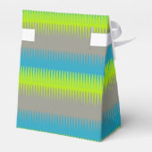 犬の歯のラインティール(緑がかった色)灰色の感謝してい緑あなたがギフトボックス フェイバーボックス (裏面サイド)