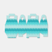 犬の歯のラインティール(緑がかった色)青感謝してい緑あなたギフトボックス フェイバーボックス (折り畳みなし)