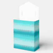 犬の歯のラインティール(緑がかった色)青感謝してい緑あなたギフトボックス フェイバーボックス (オープン)