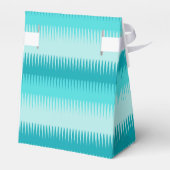 犬の歯のラインティール(緑がかった色)青感謝してい緑あなたギフトボックス フェイバーボックス (裏面サイド)