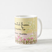 犬の母から人間の母に昇進 コーヒーマグカップ (正面右)