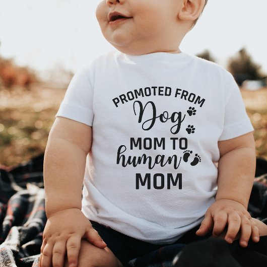 犬の母から人間の母のベビーボディスーツに昇進 ベビーボディスーツ