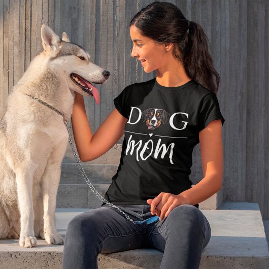 犬の母かわいいベルネーゼ山 Tシャツ