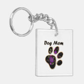 犬の母と前足 キーホルダー (正面左)