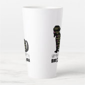 犬の母に幸せな母最高のの日 カフェラテマグ (正面)