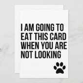 犬の母のためのDodからのバレンタインデーのカード シーズンカード (正面/裏面)