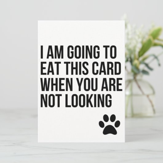 犬の母のためのDodからのバレンタインデーのカード シーズンカード (スタンド正面)