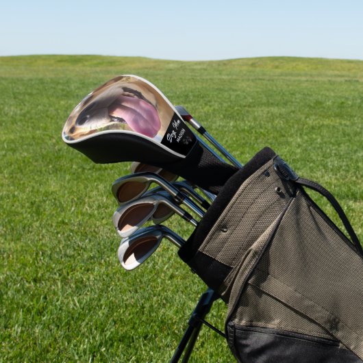 犬の母のカスタムペットの写パーソナライズされた真 ゴルフヘッドカバー (インサイチュ)