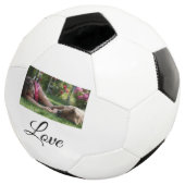 犬の母の愛を追加の名前文字ペットの名前の愛好家 サッカーボール (3/4)