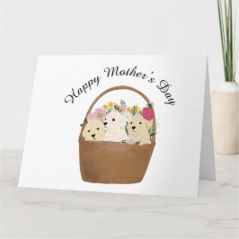 犬の母の日のカード カード