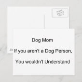犬の母の日 ポストカード (正面/裏面)