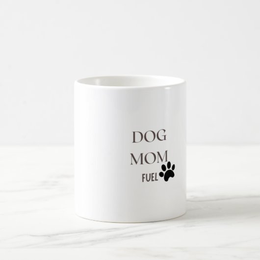 犬の母の燃料 | 愛玩動物用のかわいいコーヒーカップ コーヒーマグカップ (中央)