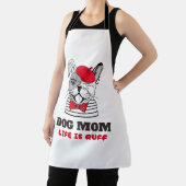 犬の母の生活はラフ エプロン (インサイチュ)