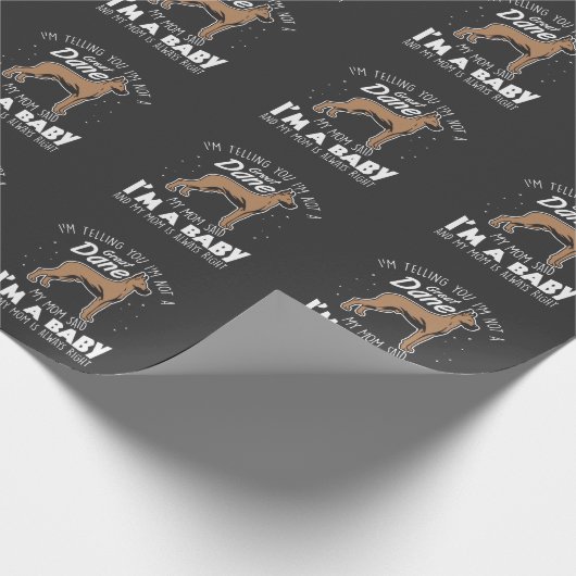 犬の母への大きな贈り物|過去記事 ラッピングペーパー (角)