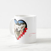 犬の母カスタムさんペット写真犬の恋人 コーヒーマグカップ (正面左)