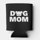 犬の母クーラーボックス（黒） 缶クーラー (裏面)