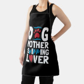 犬の母スイミング恋人 エプロン (インサイチュ)