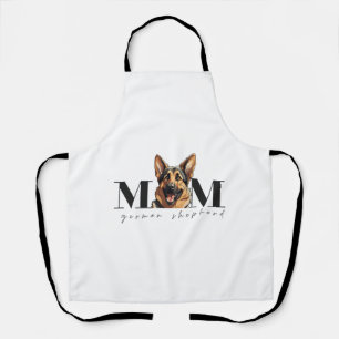犬の母ドイツの羊飼い犬クラシックのTシャツ エプロン