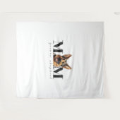 犬の母ドイツの羊飼い犬クラシックのTシャツ タペストリー (正面(横))