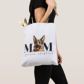 犬の母ドイツの羊飼い犬クラシックのTシャツ トートバッグ (クローズアップ)