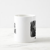 犬の母フォトマグカップと犬の名前 コーヒーマグカップ (中央)
