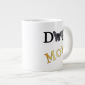 犬の母フランス人の所有者 ジャンボコーヒーマグカップ (正面右)