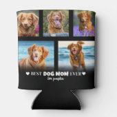 犬の母ペットの写真 缶クーラー (裏面)