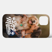 犬の母ペットの写真 Case-Mate iPhoneケース (裏面 (横))