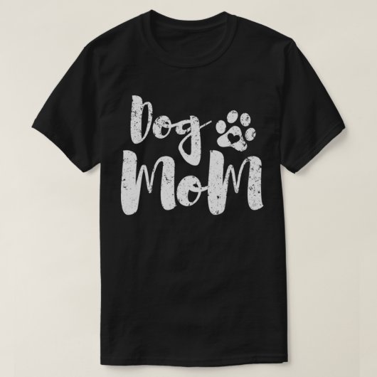 犬の母ポーギフト新鮮 Tシャツ (デザイン正面)