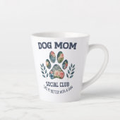 犬の母ポーフローラ カフェラテマグ (右)