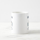犬の母ポーフローラ コーヒーマグカップ (中央)