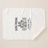 犬の母ポーフローラ シェルパブランケット (正面(横))