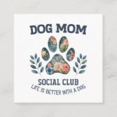 犬の母ポーフローラ ロイヤリティカード (正面)