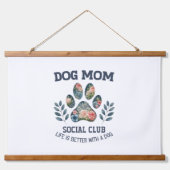 犬の母ポーフローラ 吊り下げ型タペストリー (正面)