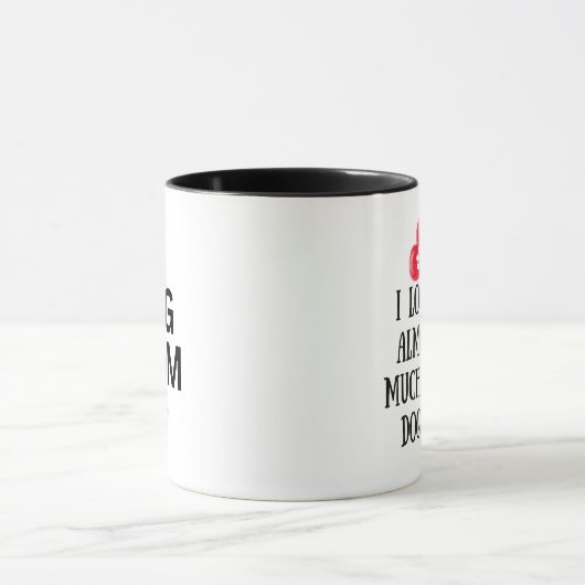 犬の母マグ マグカップ (中央)