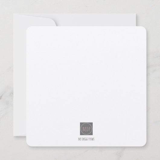 犬の母マザーズのデイカーカスタムド私はあなたを愛している (裏面)