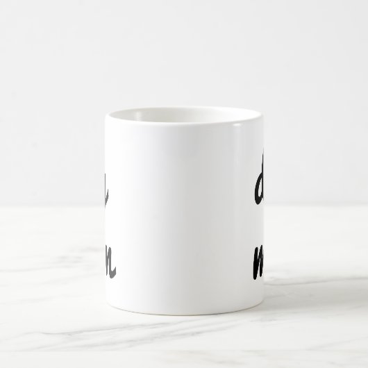 犬の母親のマグ |ドッグマムコーヒーマグ コーヒーマグカップ (中央)