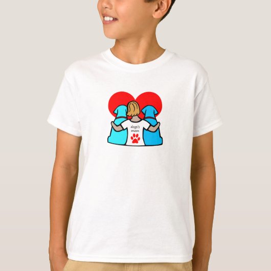犬の母親 Tシャツ (正面)