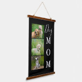 犬の母3写真 吊り下げ型タペストリー (傾斜あり)