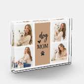 犬の母 |かわいいペットのコラージュ フォトブロック (左)