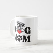 犬の母 コーヒーマグカップ (正面左)