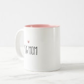 犬の母 |マモダンマカスタムハート色 ツートーンマグカップ (正面左)